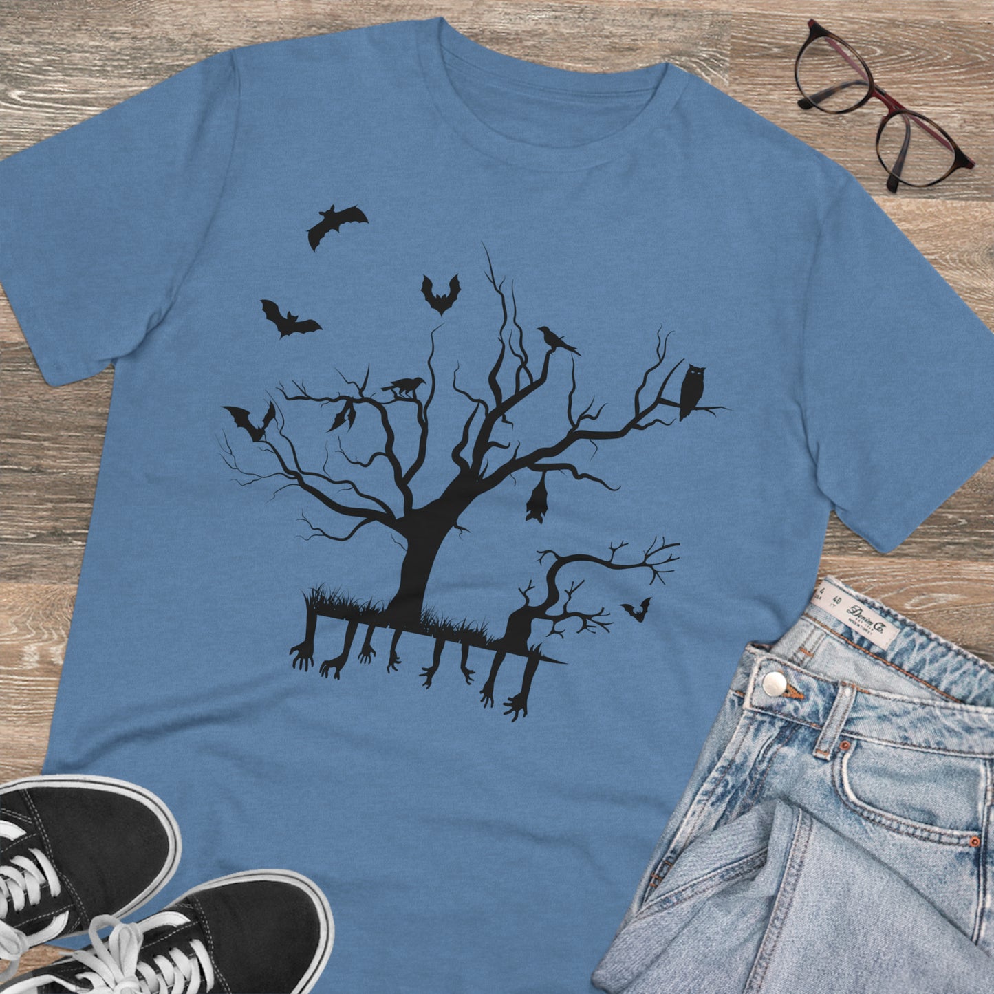 Halloween Zweig Bio Creator T-Shirt - Unisex