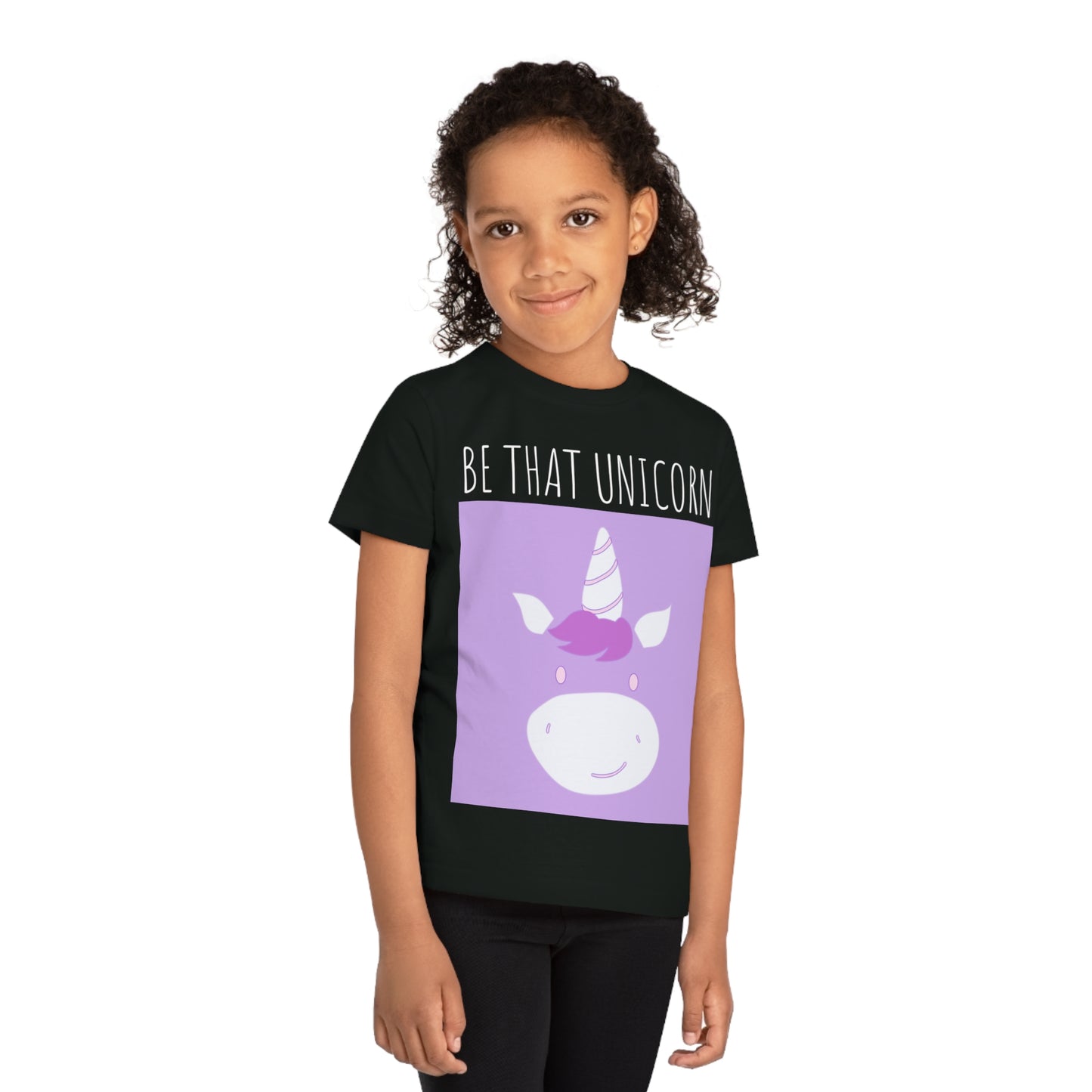 Neon Be that Unicorn Kids Eco-Tshirt