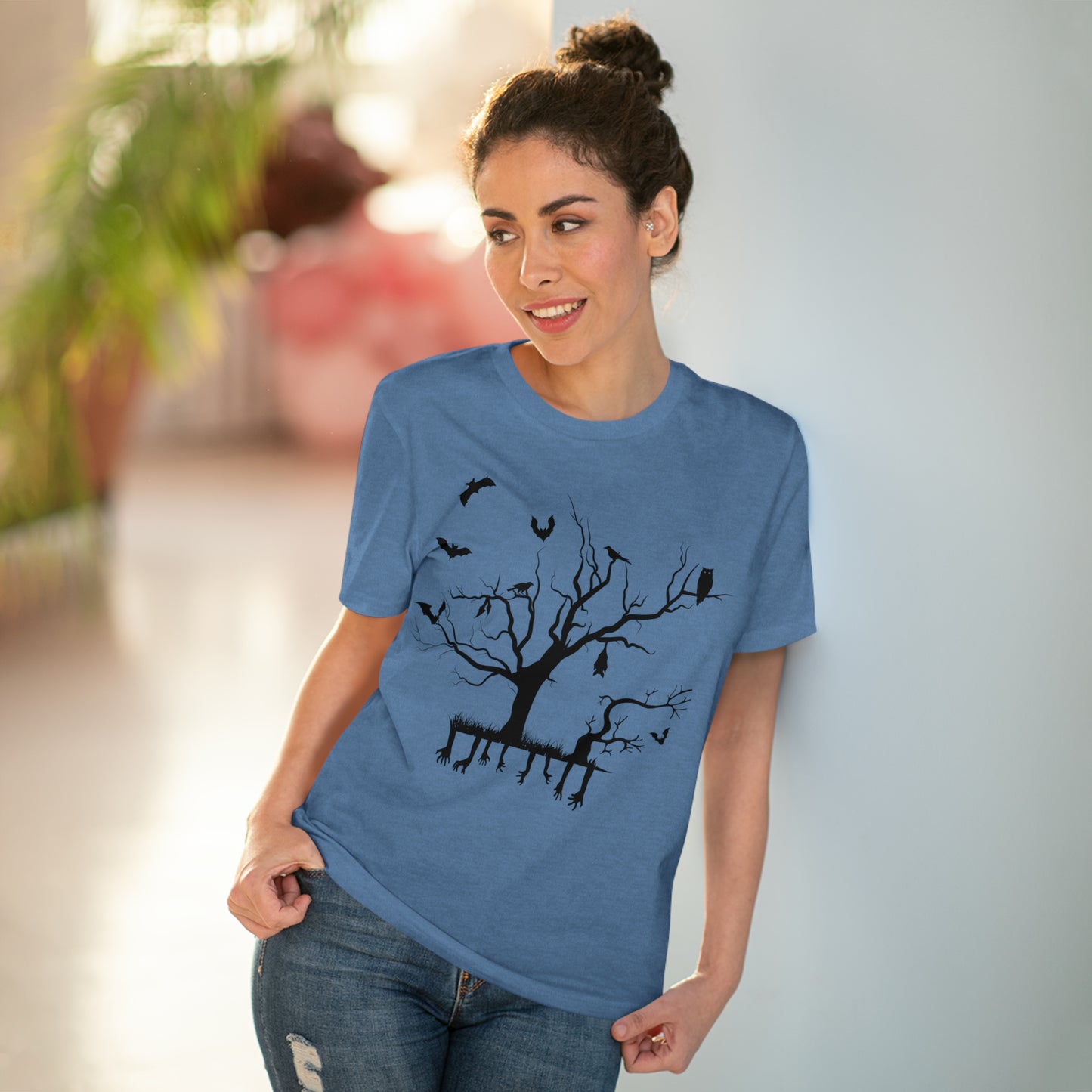 Halloween Branch Organic Creator T-shirt - Unisex