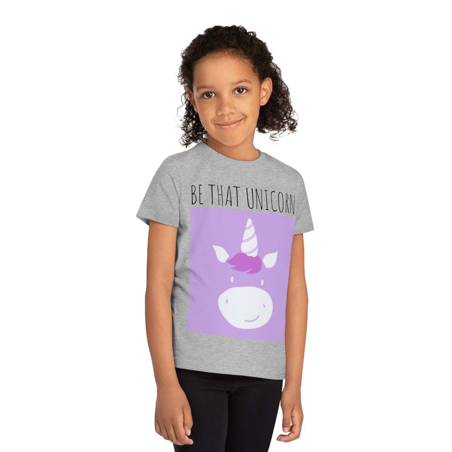 Neon Be that Unicorn Kids Eco-Tshirt