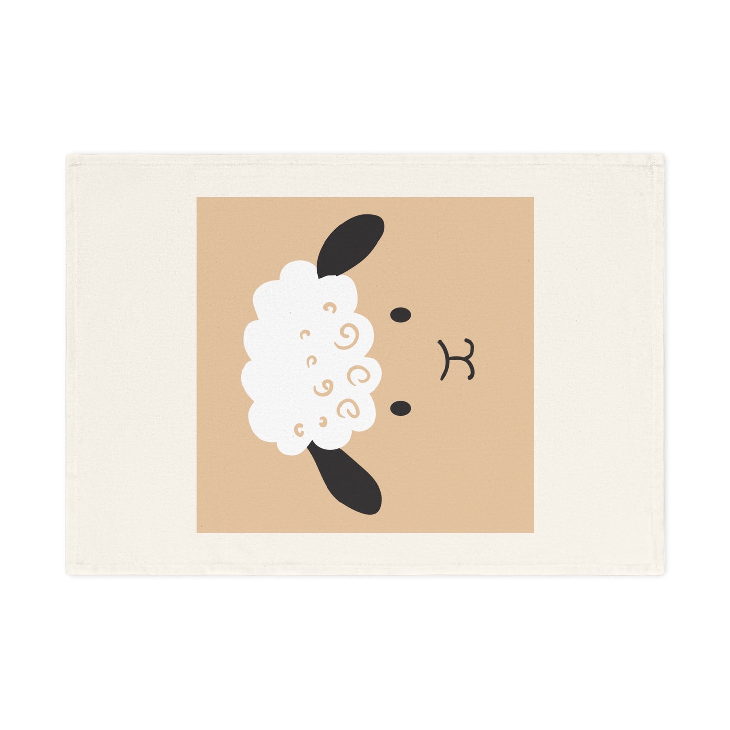 Torchon en coton biologique Sheep Relationsheep, 50 x 70 cm, torchon de cuisine écologique, torchon de salle de bain