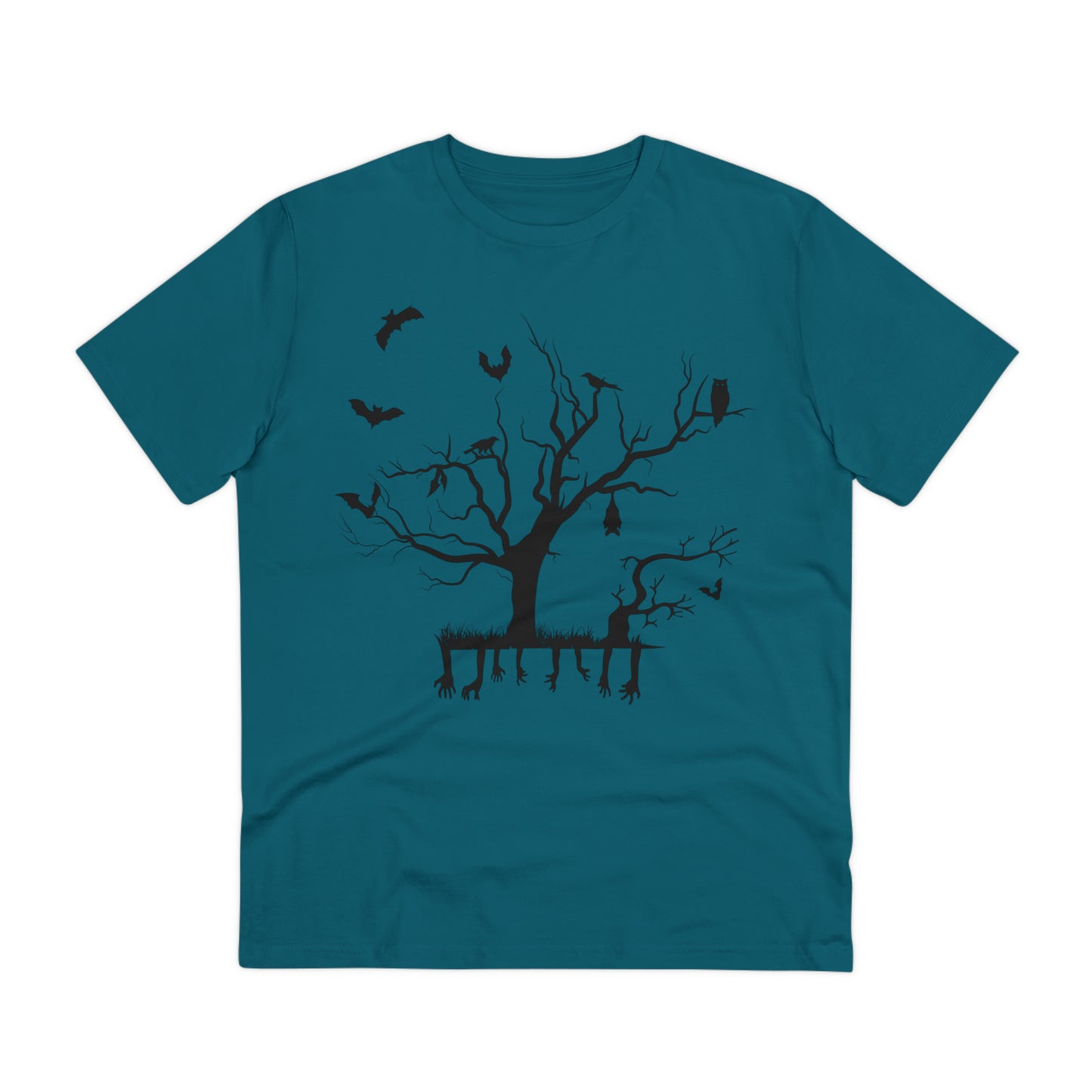 T-shirt Créateur Organique Branche d'Halloween - Unisexe