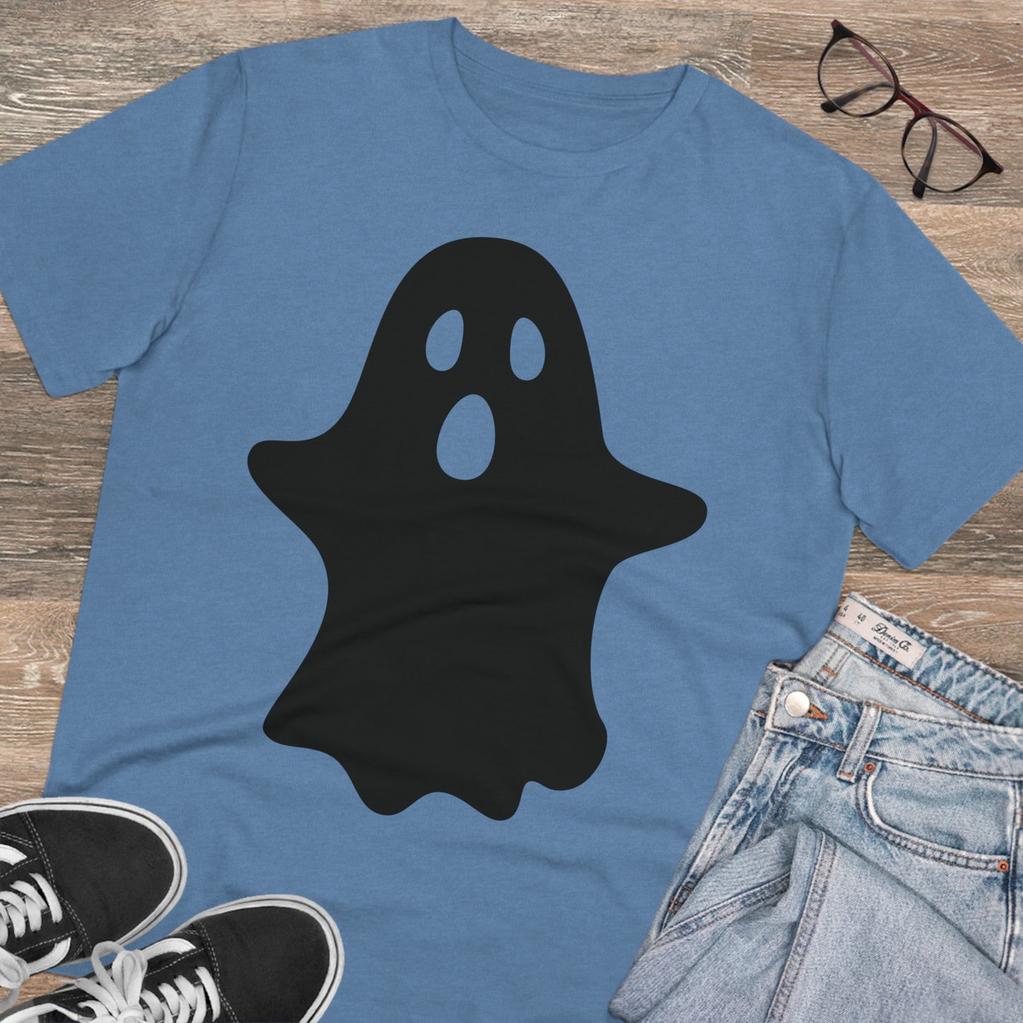 T-shirt biologique Ghost Halloween - Unisexe