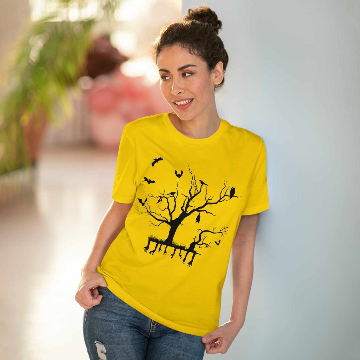 Halloween Branch Organic Creator T-shirt - Unisex