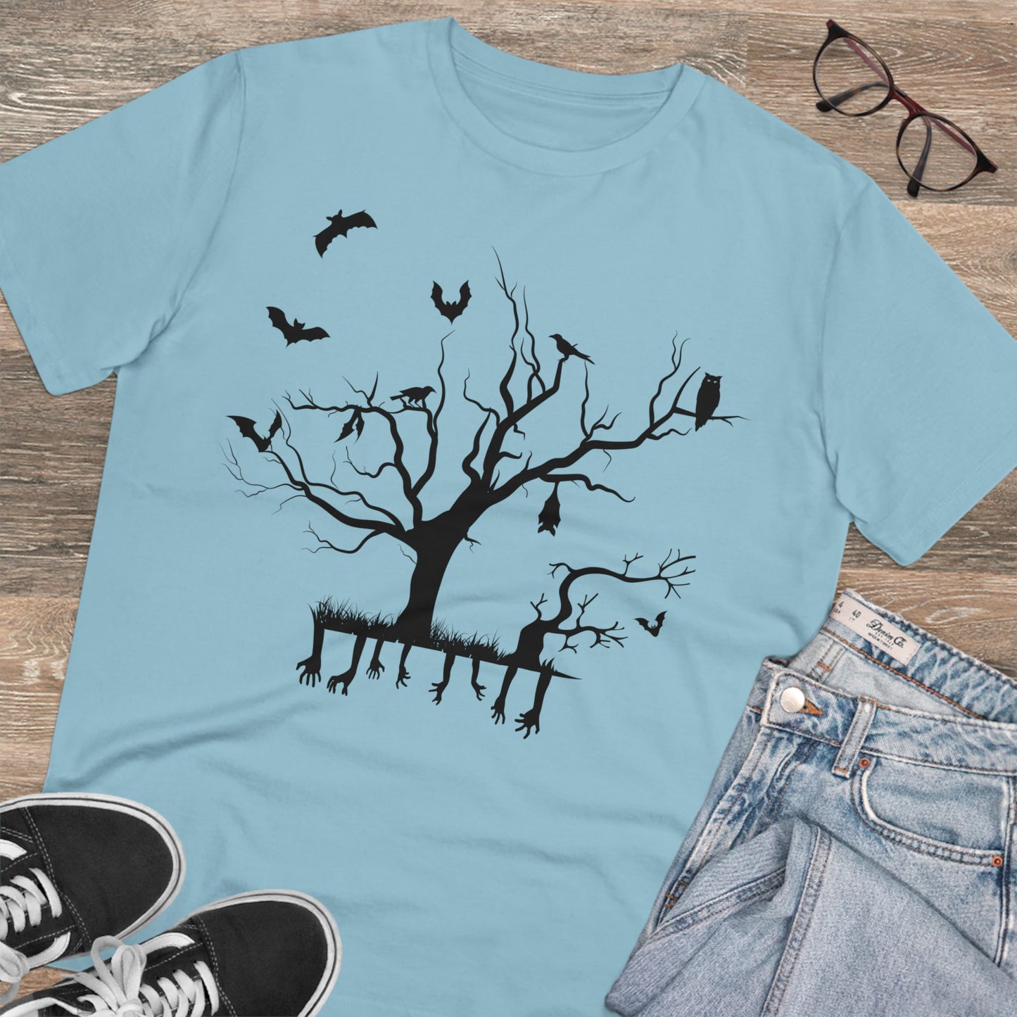 Halloween Zweig Bio Creator T-Shirt - Unisex