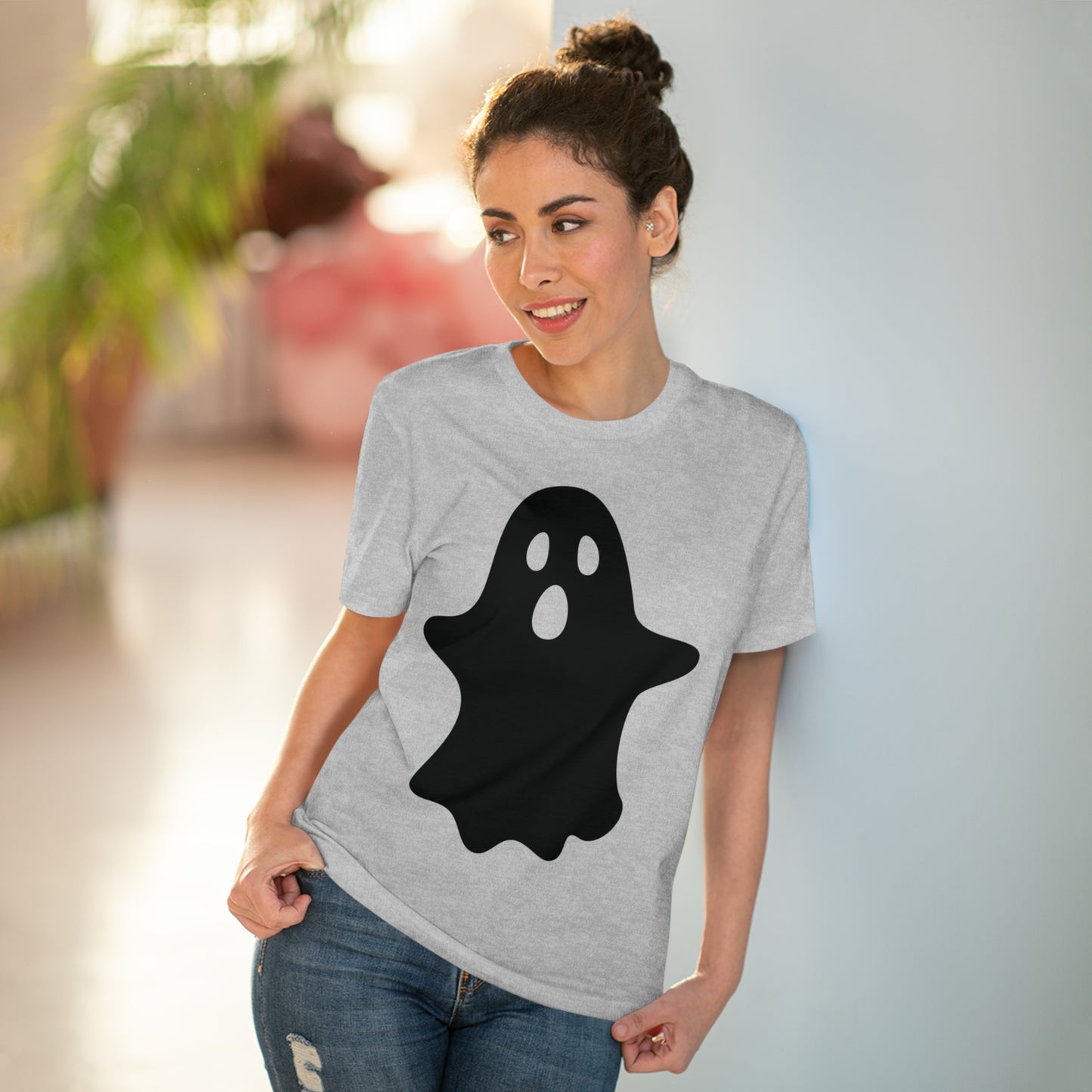 Geist Halloween Bio T-Shirt - Unisex