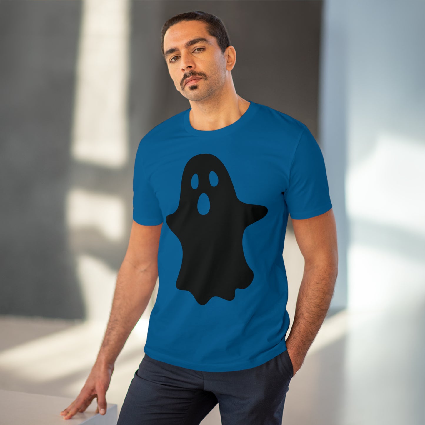 Ghost Halloween Organic T-shirt - Unisex